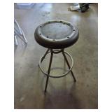 Vintage metal stool