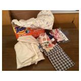 Assorted linens