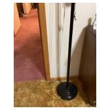Black floor lamp