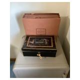 Safe , money box and file