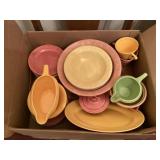 Assorted dishes- NOT Fiestaware