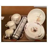 Assorted dishes