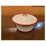 Enamel ware small pot