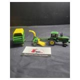 Ertl John deere tractor and attachments