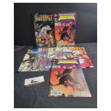 Valiant and Malibu comics