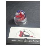 German glass swirl marble 1 1/16