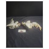Ceramic rooster decor