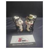 Ceramic salt and pepper shakers