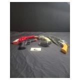 Toy guns and grenade