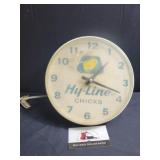 Hy-Line chick's clock