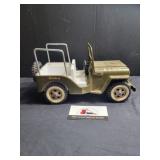 Tonka jeep- metal