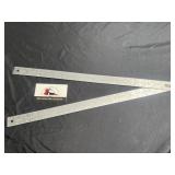 Gravity, IA advertising ruler