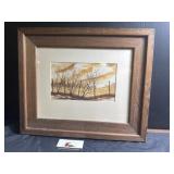 Framed Dansey art