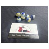 Akro Agate Popeye marbles