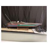 Gas powered RC boat