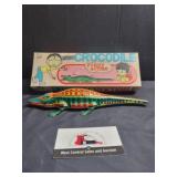 Vintage crocodile