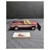 Ertl metal truck with plow