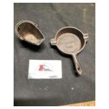 Cast iron ashtray
