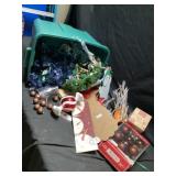 Tote of Holiday decor