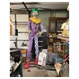 Pumpkin, animated, oversized clown 8 and 1/2 f