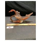Blow glass swan