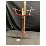 Tripod music stand