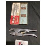 Gripso trigger Matic vice pliers in original box