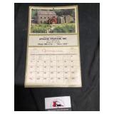 Apache propane advertising calendar, 1988