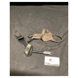 Mechanical caliper style archery risk release aid
