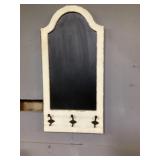 Chalk more coat hanger, approximately 15 1/2 x 3