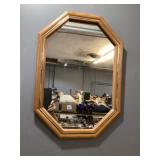 Mirror approximately 19 1/2 x 27 tall
