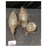 Mid-century modern hanging lights
