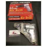 Central pneumatic 3/8 inch reversible air drill