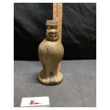 1970s figure owl, glass cologne cream, sachet