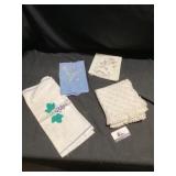 Hand sewn linens