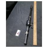 Instant fisherman collapsible fishing pole