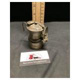 Vintage auto light minor carbide lamp made of
