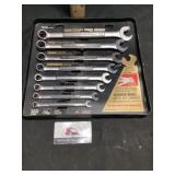 Craftsman quick wrench set like new 5/16 to 3/4