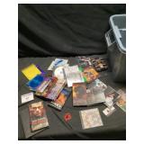 CD DVDs and VHS movies