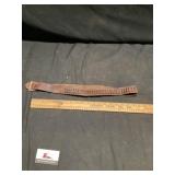 Vintage brown, leather cartridge or