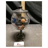 Glass Halloween decor