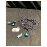Airbrush kit with a bread and branded pressure