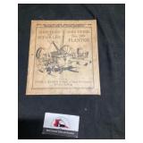 Directions and repair list John Deere number 999