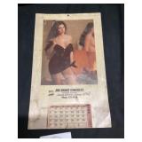 Jim Smart advertising calendar 1984 Apache