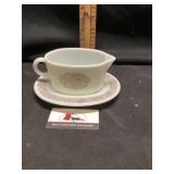 Pyrex gravy boat