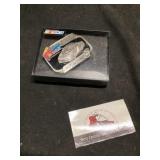 NASCAR Mark Martin belt buckle