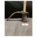 Galvanized savory 1 quart liquid can