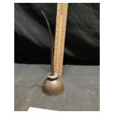 Copper eagle oil can