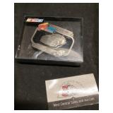 NASCAR Geoff Bodine belt buckle