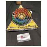 Eraser heads display